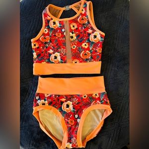 Betty Harlow 2 piece dancewear set Size M